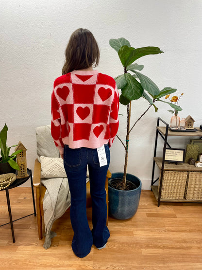 Risen Dark Wash Flare Textured Jeans