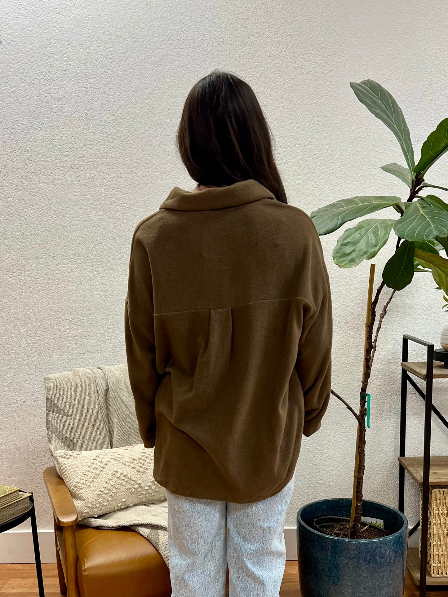 Cocoa Soft Layering Shacket