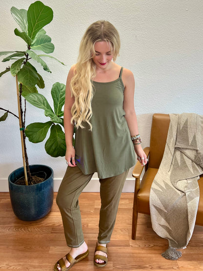 Olive Reversible Cami