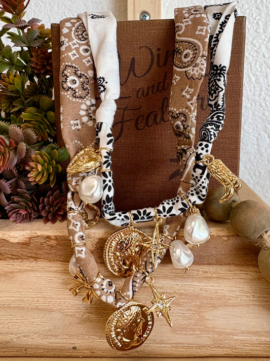 Scarf Necklace