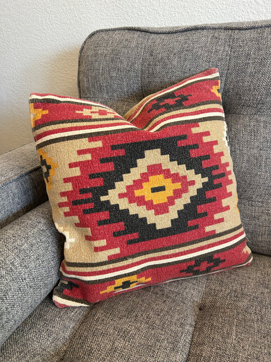 Western Diamond Pillow