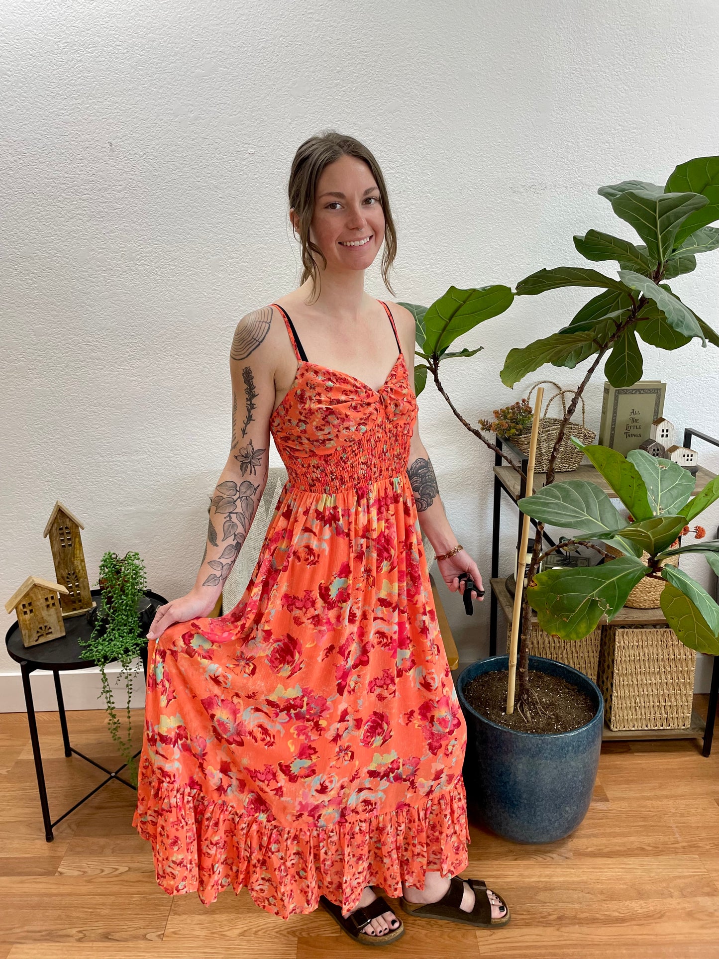 Tomato Printed Maxi Dress