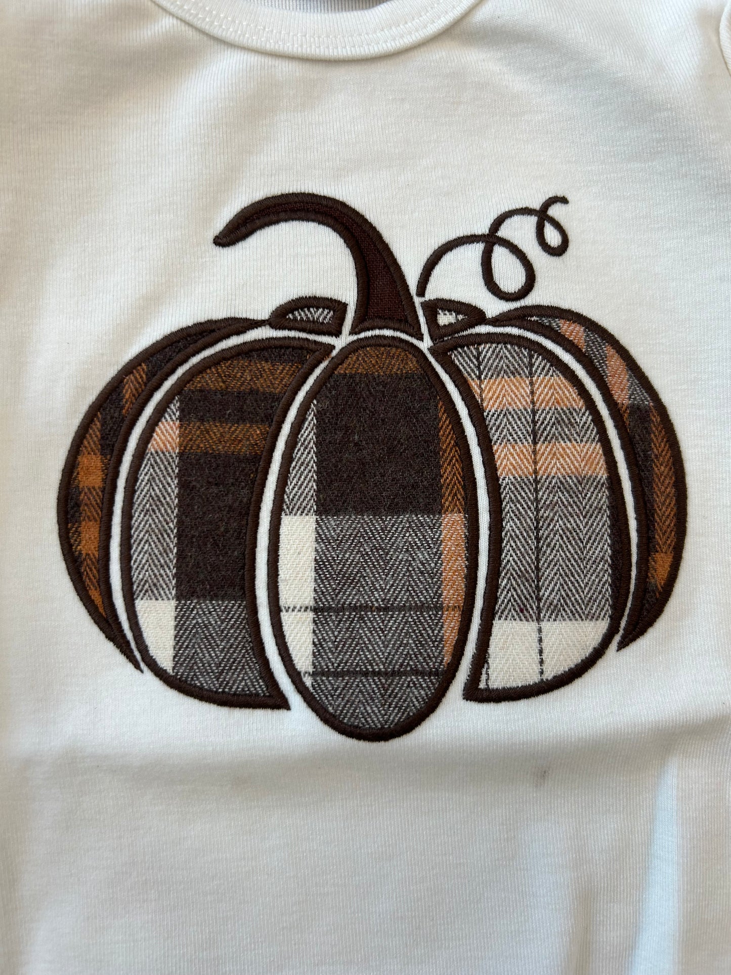 Pumpkin Baby Sweatshirt Onesie