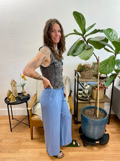 Slate Drawstring Pants
