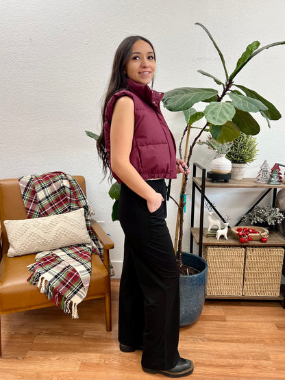 Black Wide Leg Pants