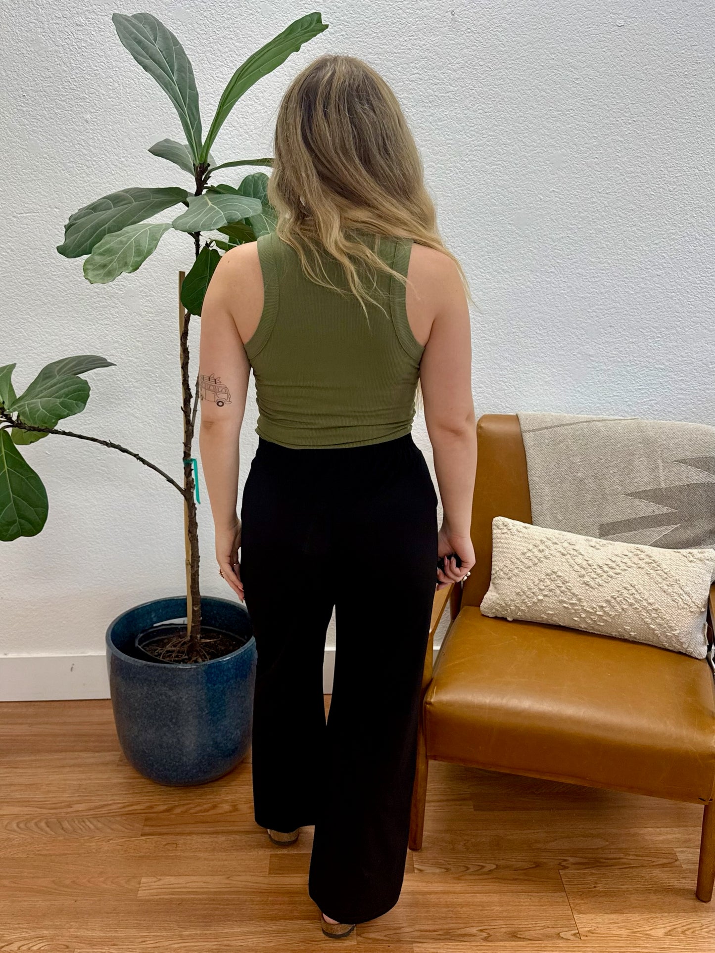 Black Wide Leg Pants