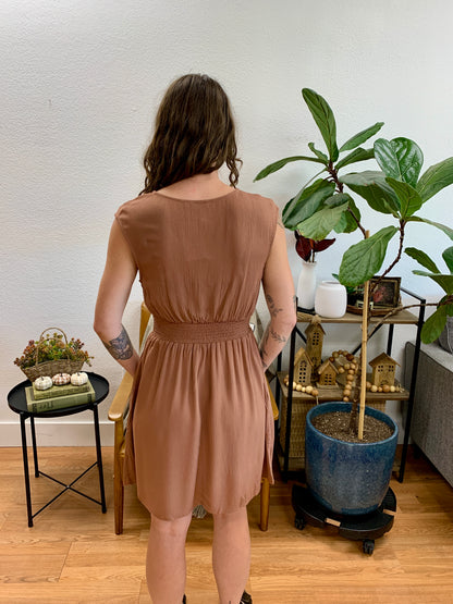Nutshell Smocked Middle Dress
