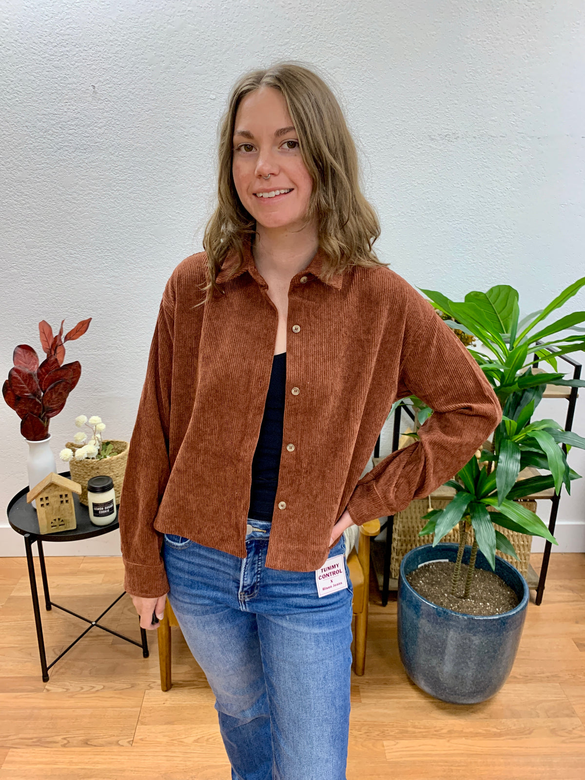 Brick Corduroy Jacket