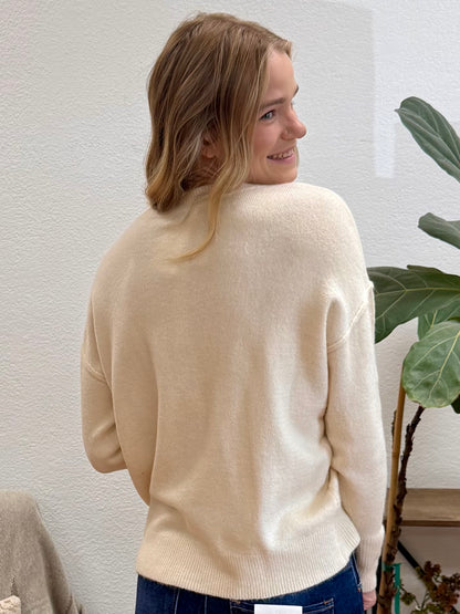 Ivory Crewneck Sweater