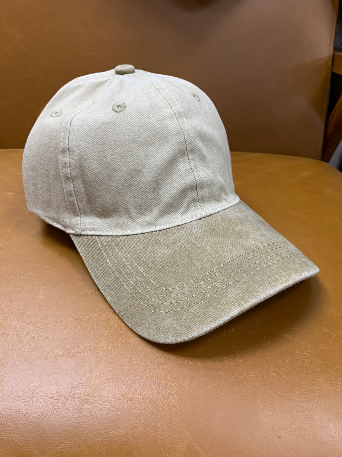 Two Toned Washed Ballcap