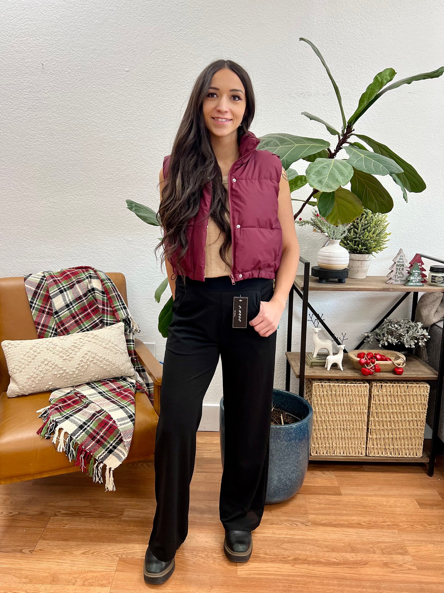 Black Wide Leg Pants