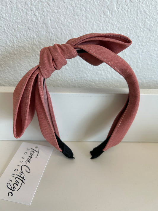 Pink Fashion Bow Headband