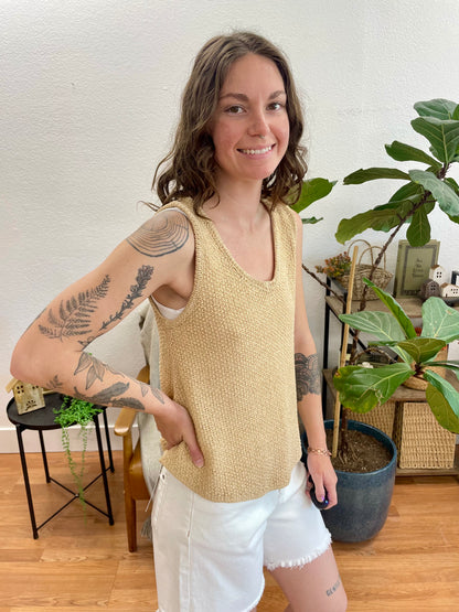 Natural Knit Relaxed Tank