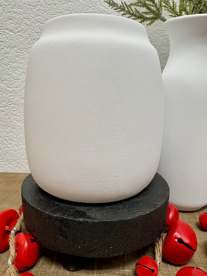 White Ceramic Vase