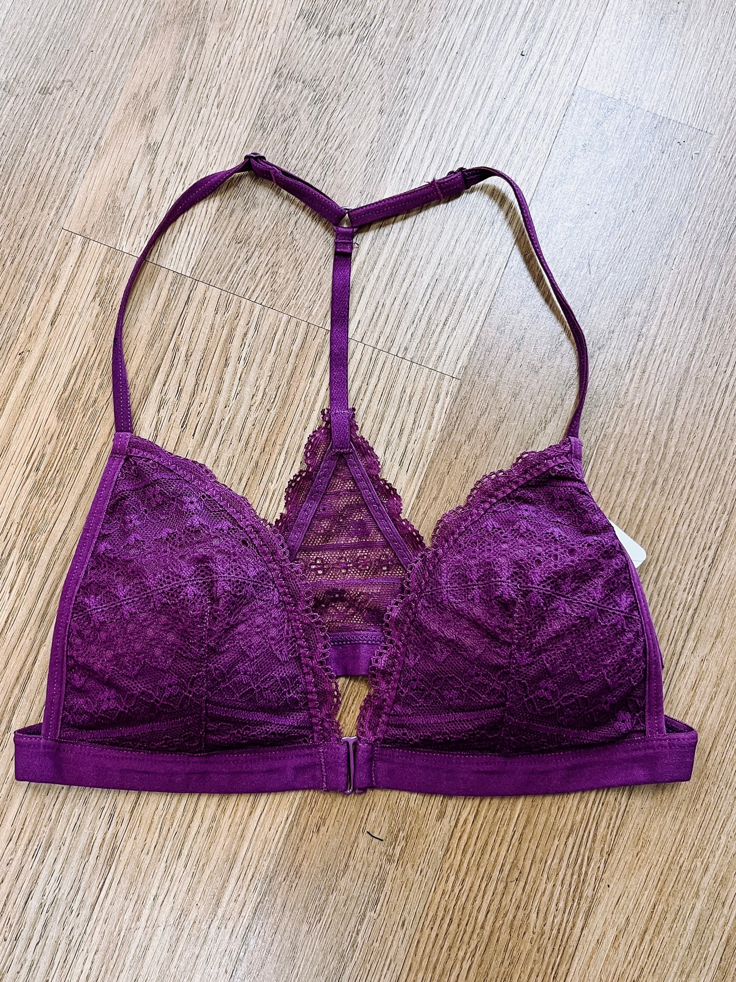 Plum T Back Bralette