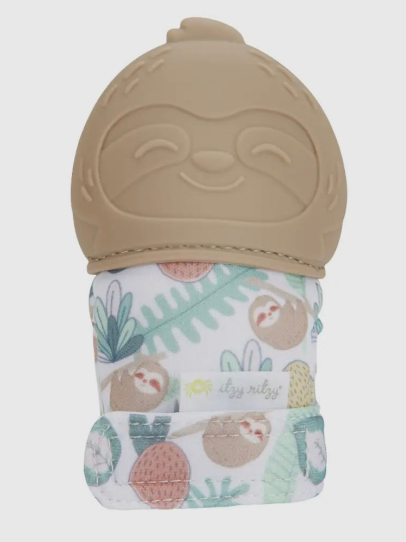 Baby Silicone Sloth Teething Mitt