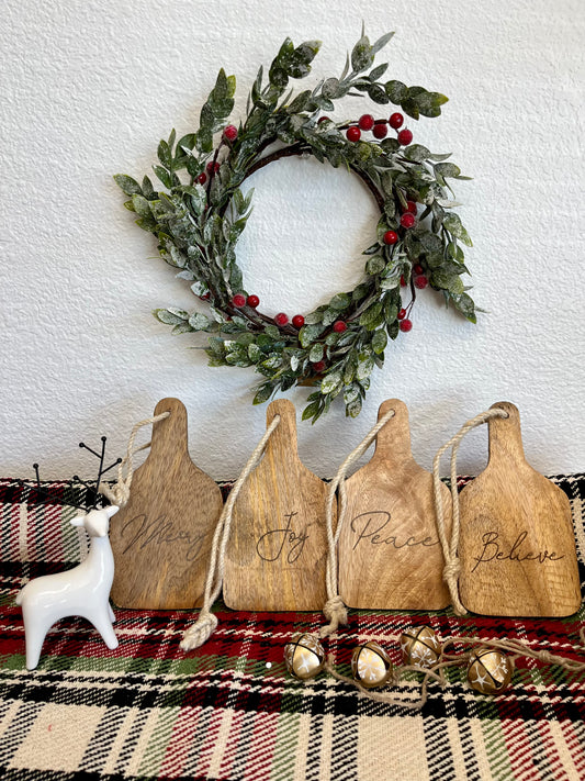 Mini Christmas Cheese Board