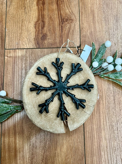 Aluminum Snowflake Ornament