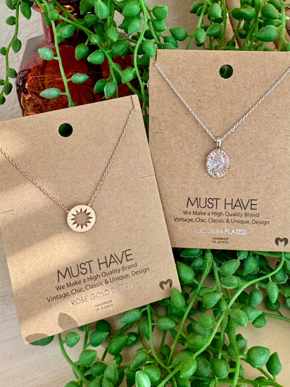 Dainty Pendant Necklace