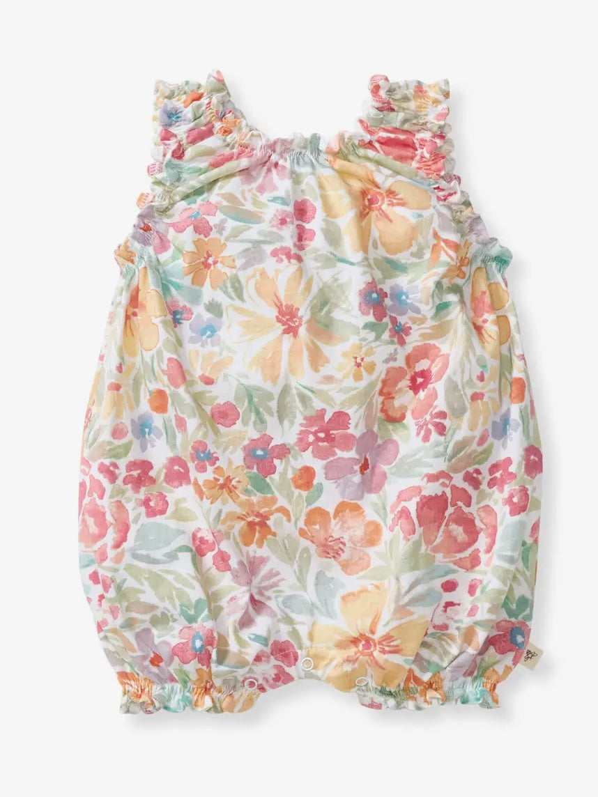 Girls Bloom and Blossom Romper - Terra Cottage