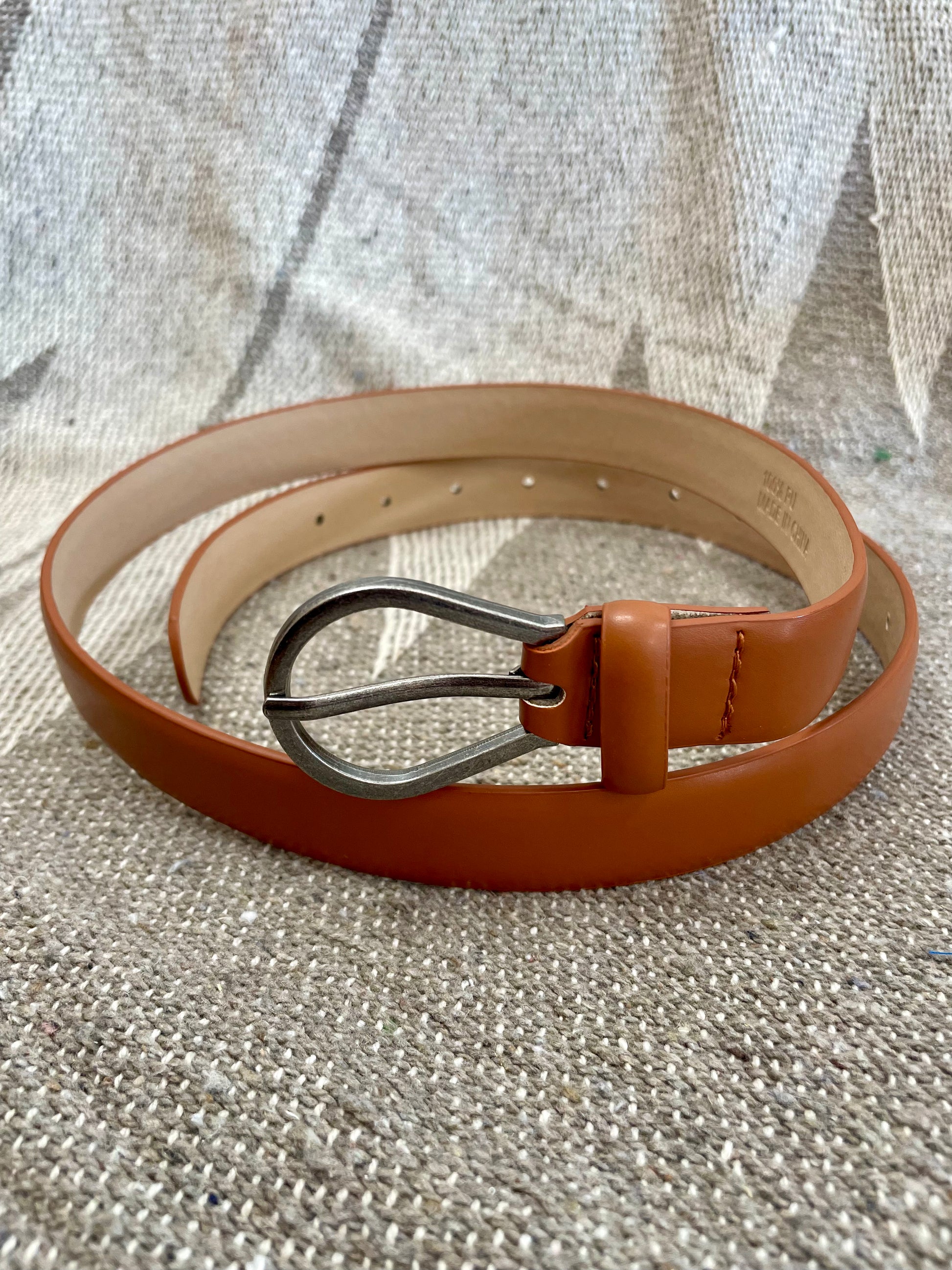 Skinny Pear Shaped Belt - Terra Cottage