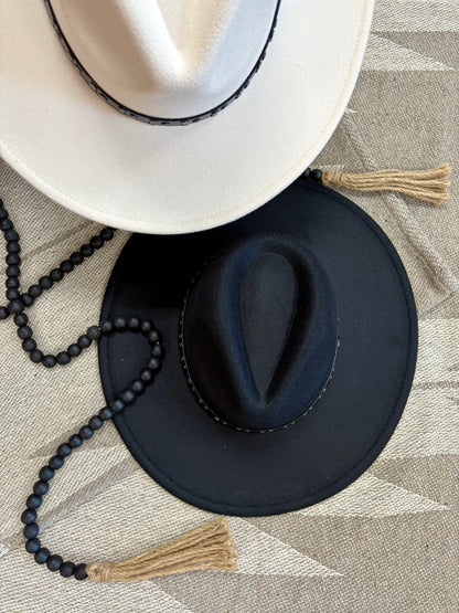 Neutral Felt Hat