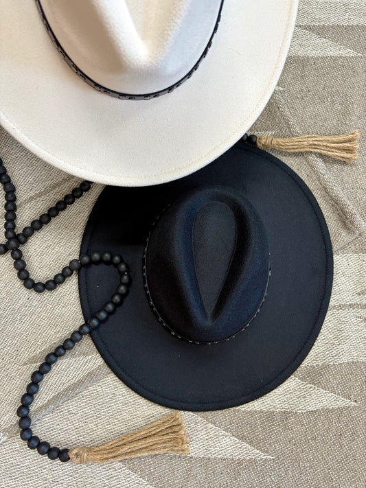 Neutral Felt Hat