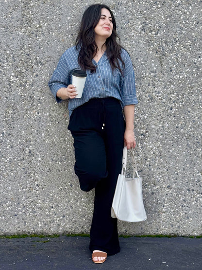 Black Linen Pants