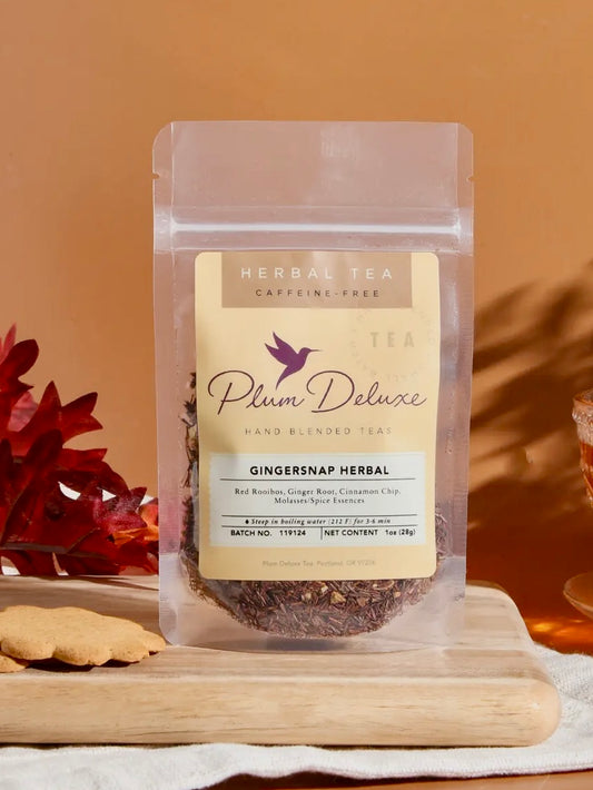 Gingersnap Herbal Holiday Tea