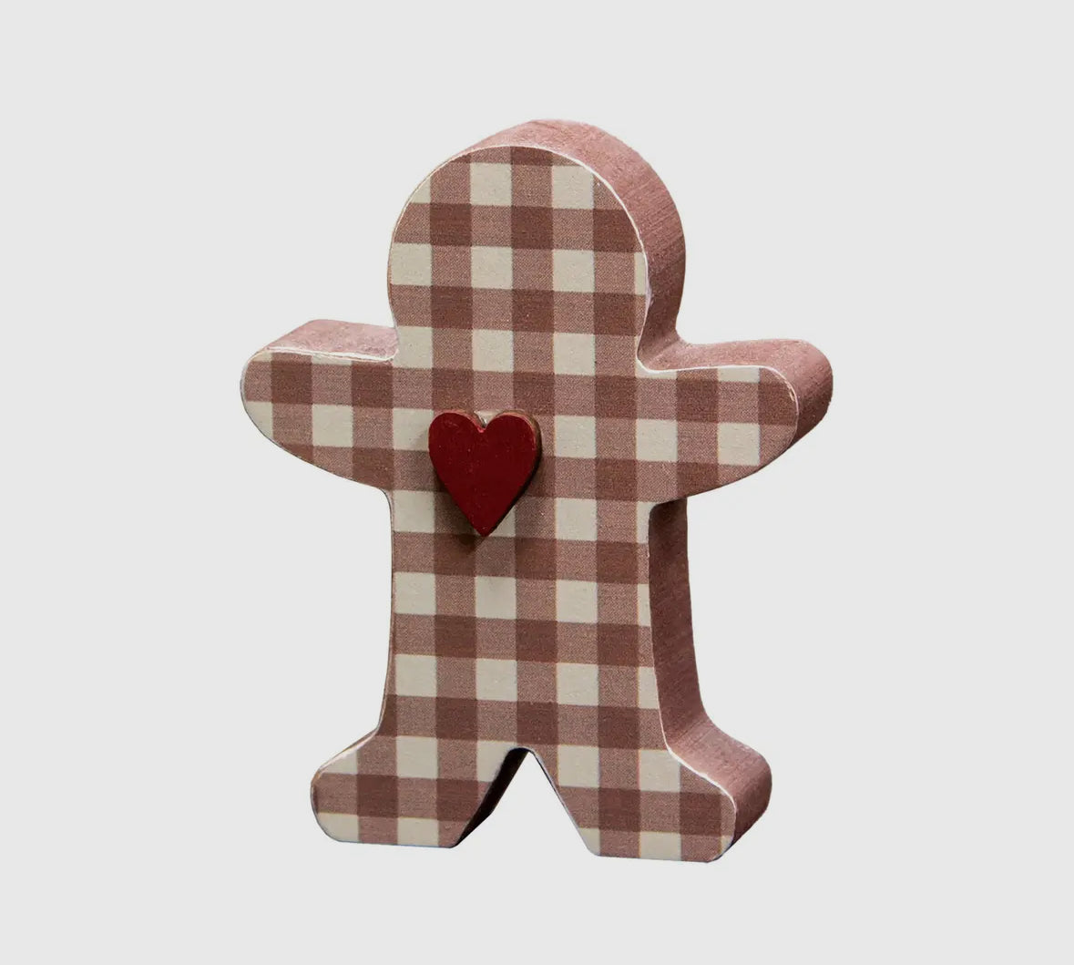 Gingham Gingerbreadman Sitter
