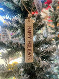Large Wood Gift Tag/ Ornaments