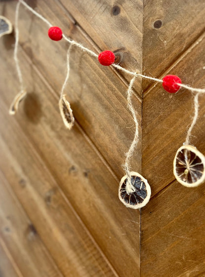 Dried Lemon Garland