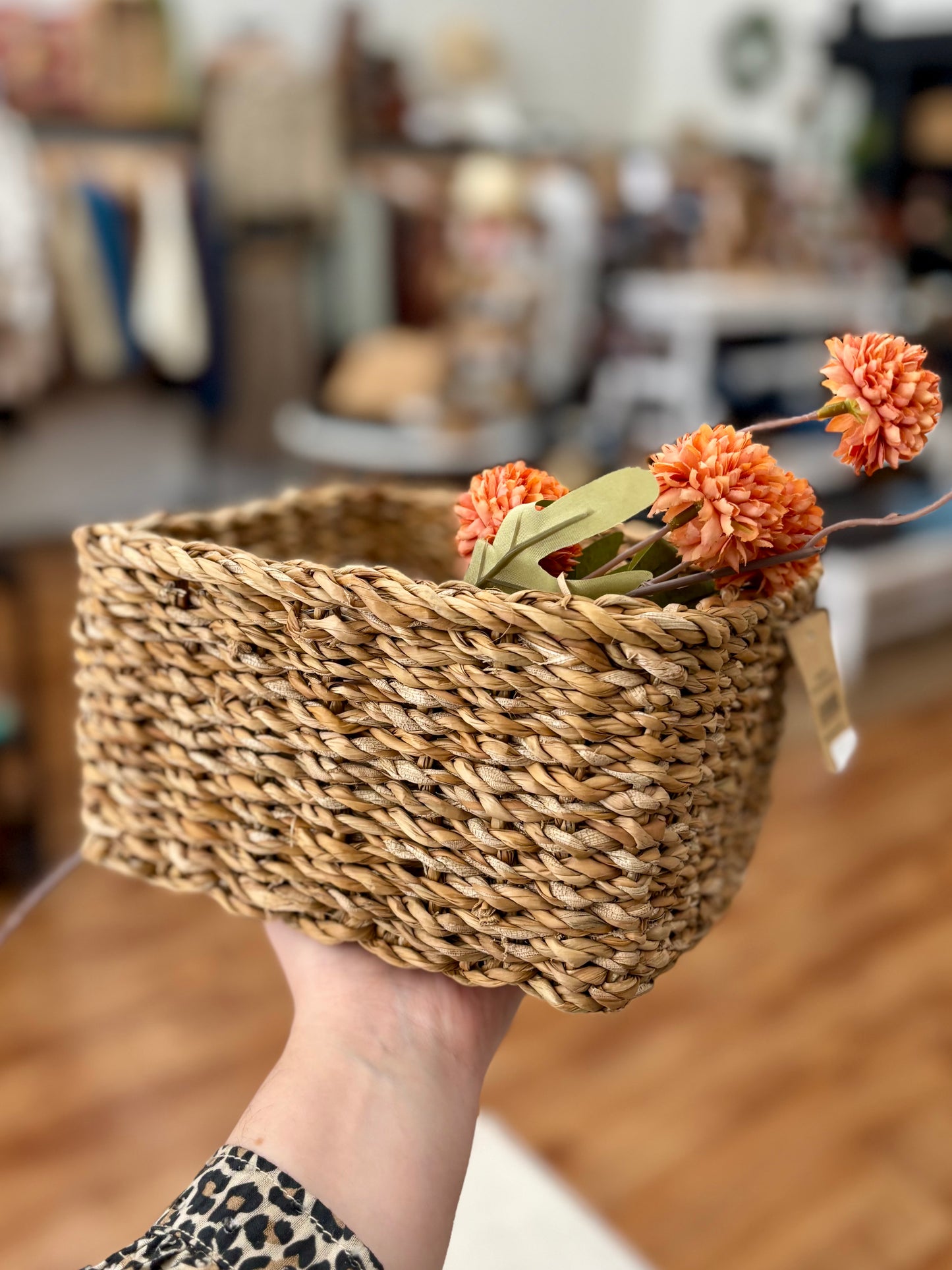 Seagrass Square Basket