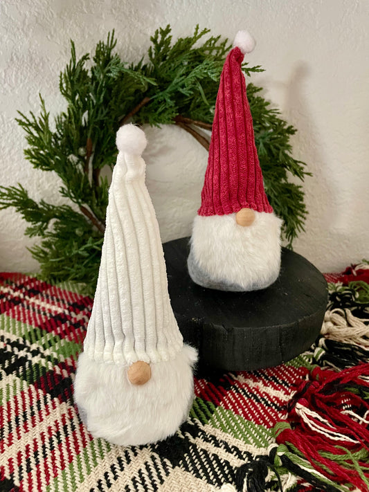 Fluffy Bearded Santa Gnome