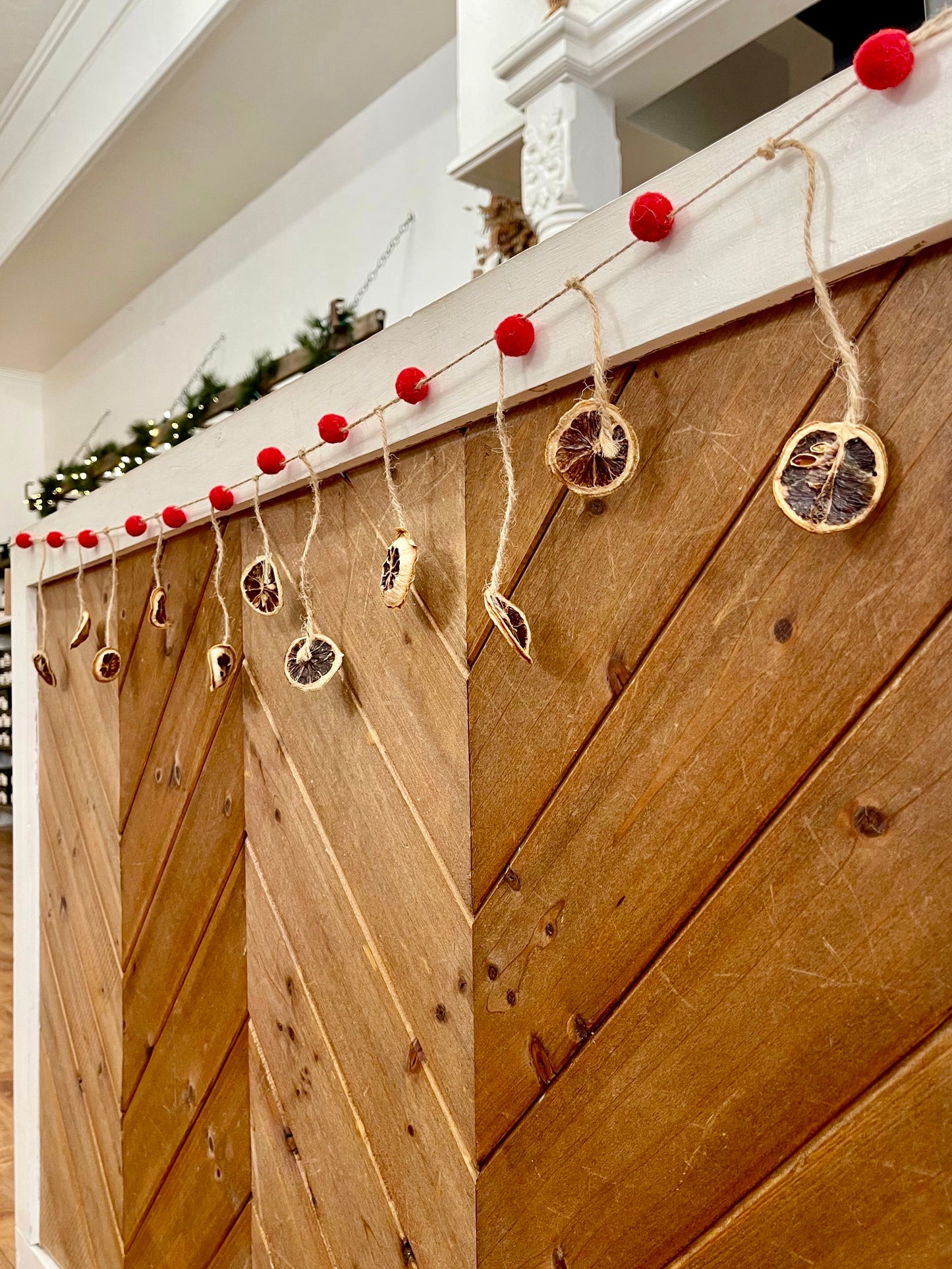 Dried Lemon Garland