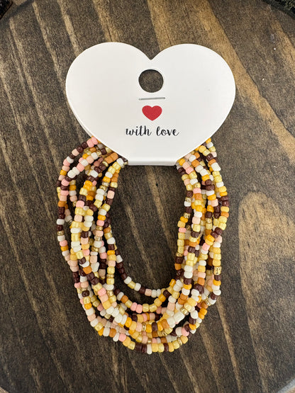 Seed Bead Bundle Bracelet