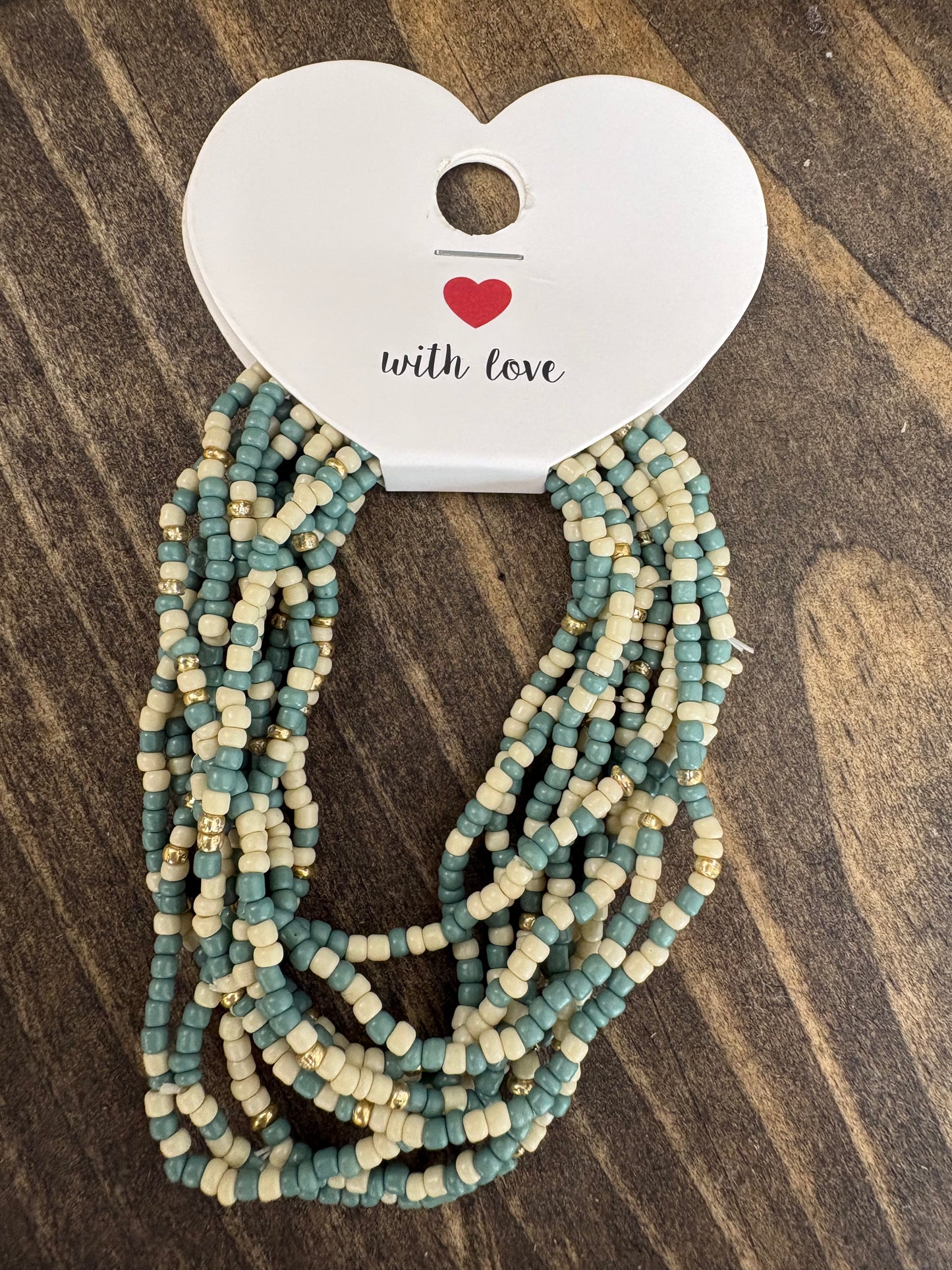 Seed Bead Bundle Bracelet
