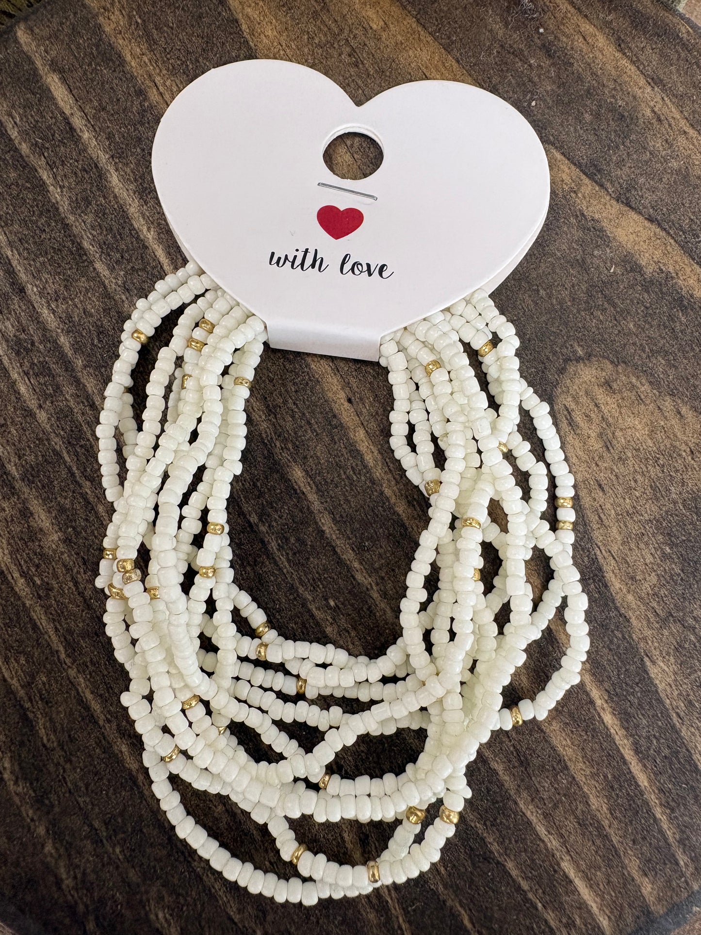 Seed Bead Bundle Bracelet