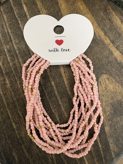 Seed Bead Bundle Bracelet
