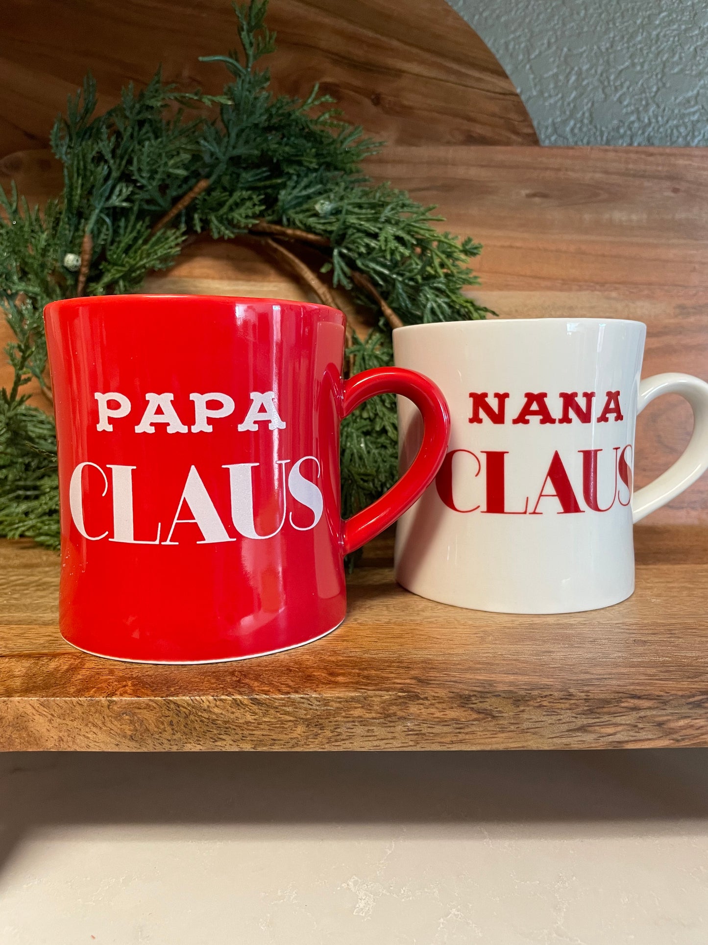 Nana & Papa Claus Mugs