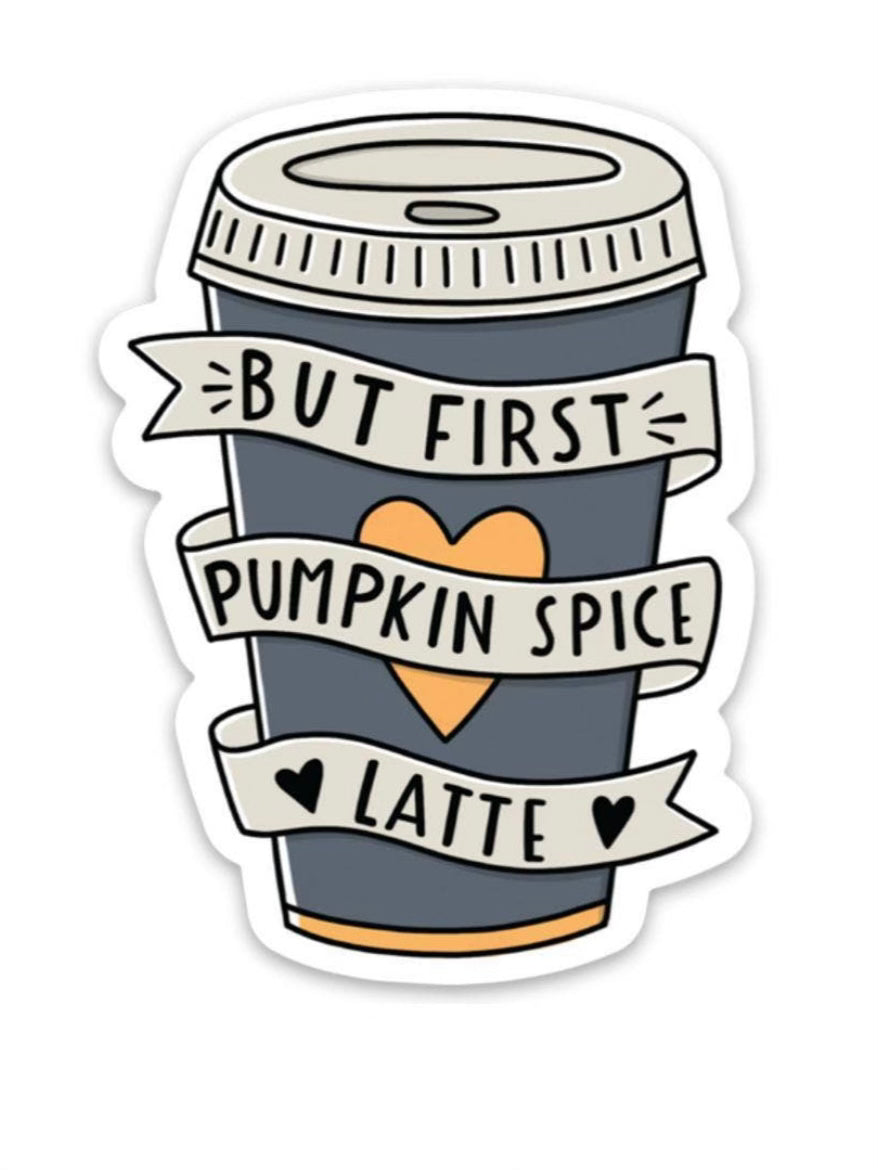 Pumpkin Spice Latte Sticker