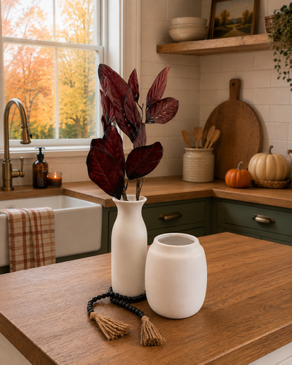 Burgundy Eucalyptus Stem