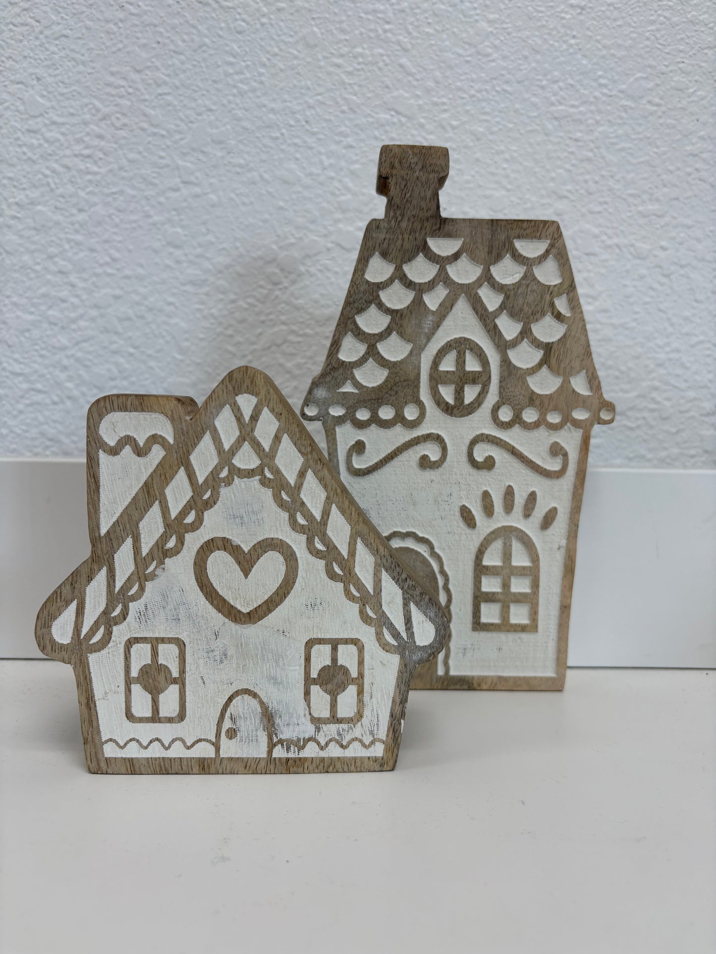 Gingerbread Drive Wood Houses