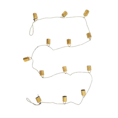 Gold Metal Bell Garland