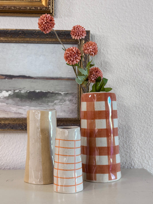 Fall Stoneware Vases