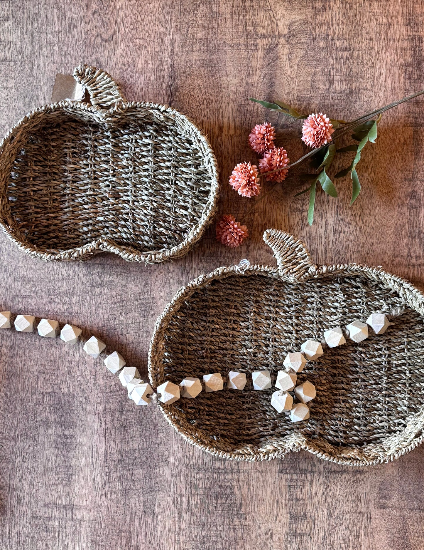 Seagrass Pumpkin Basket