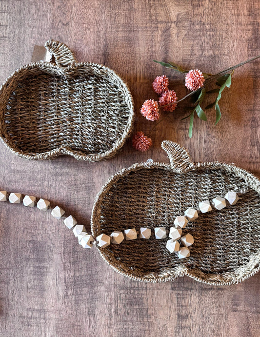 Seagrass Pumpkin Basket