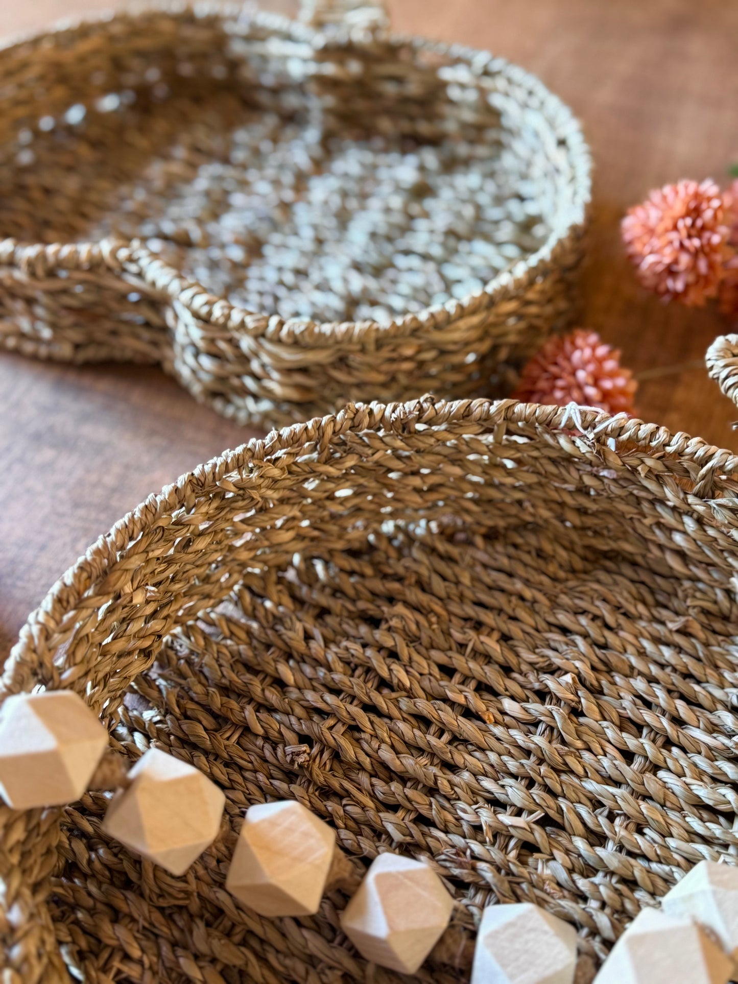 Seagrass Pumpkin Basket