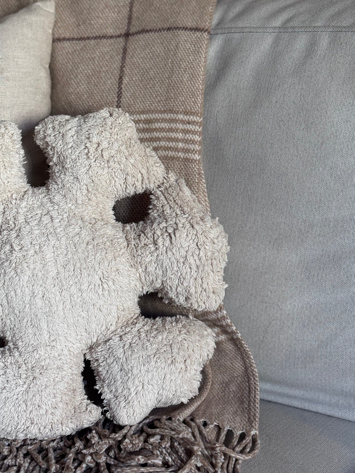 Snowflake Tufted Pillow