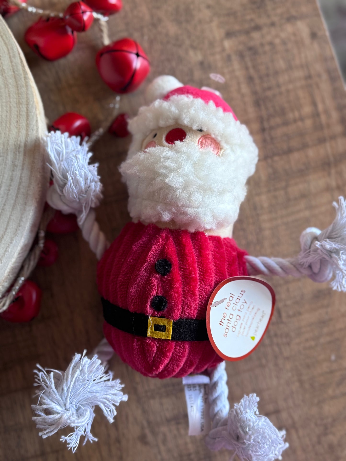 Santa Dog Toy